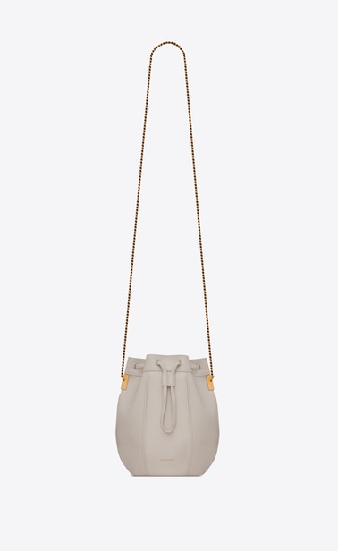 TALITHA small bucket bag in smooth leather